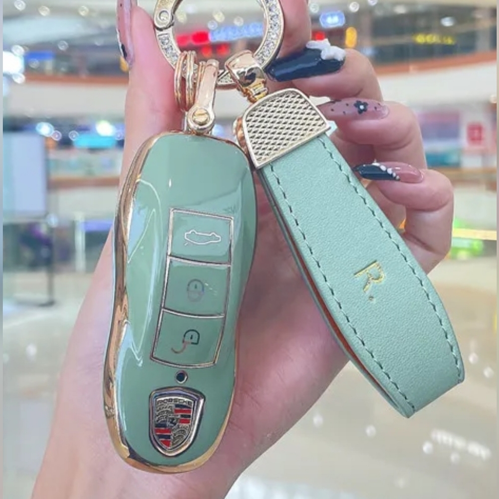 Porsche car key case cover